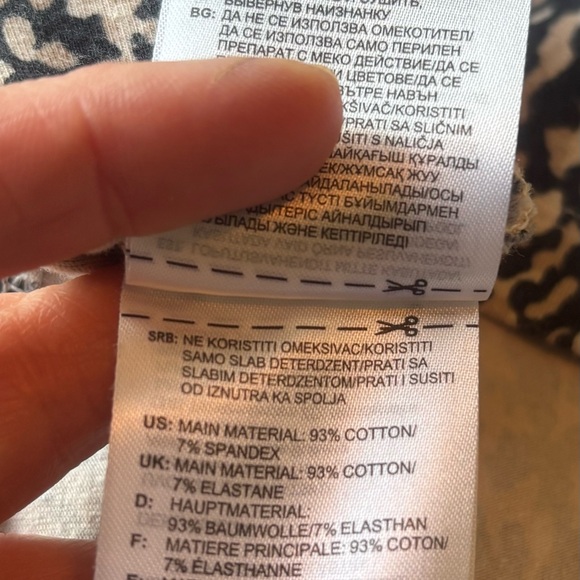 adidas cropped cotton tee size XS cheetah leopard - Picture 7 of 9